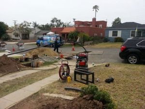 trenchless-sewer-replacement-work